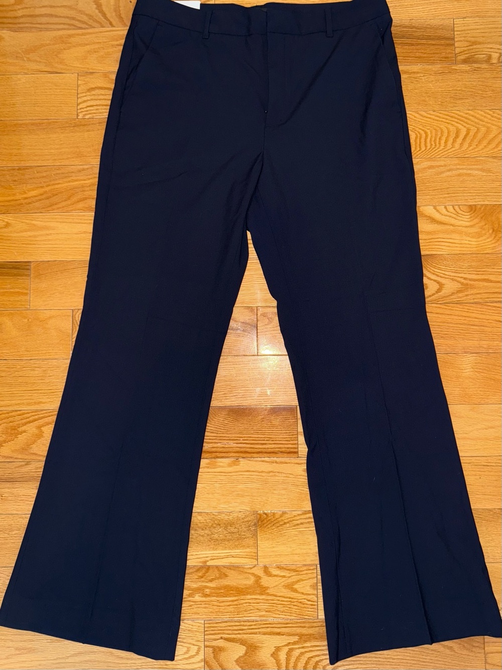 NWT Banana Republic Sculpted Bootcut Trouser Navy Pants Size 12